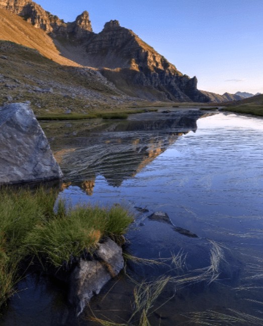 Lac alpes maritimes