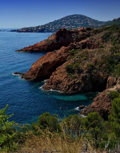 carte postale esterel