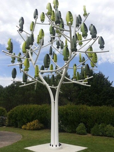 L'arbre à vent : une éolienne esthétique et silencieuse
